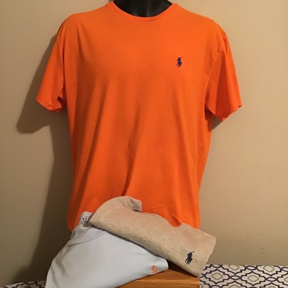 🔥Best offers, 3 Polo Ralph Lauren tee-shirts, size medium, new condition - Picture 1 of 4